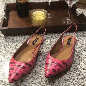 Ann Taylor Slingback Flats (11M)